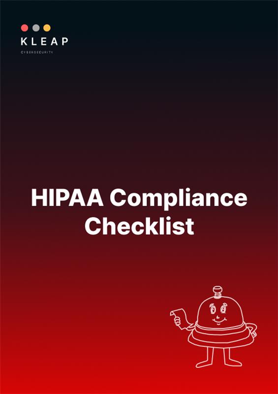 hipaa compliance checklist