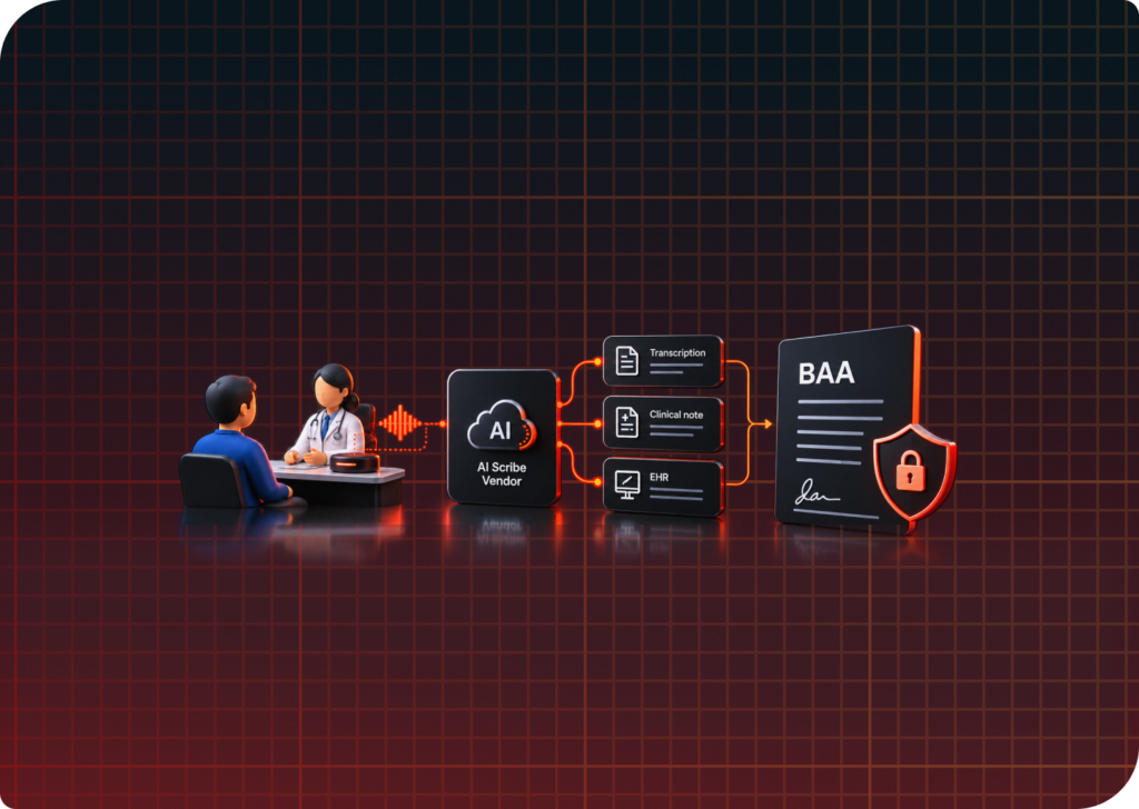 do ai scribes need a business associate agreement